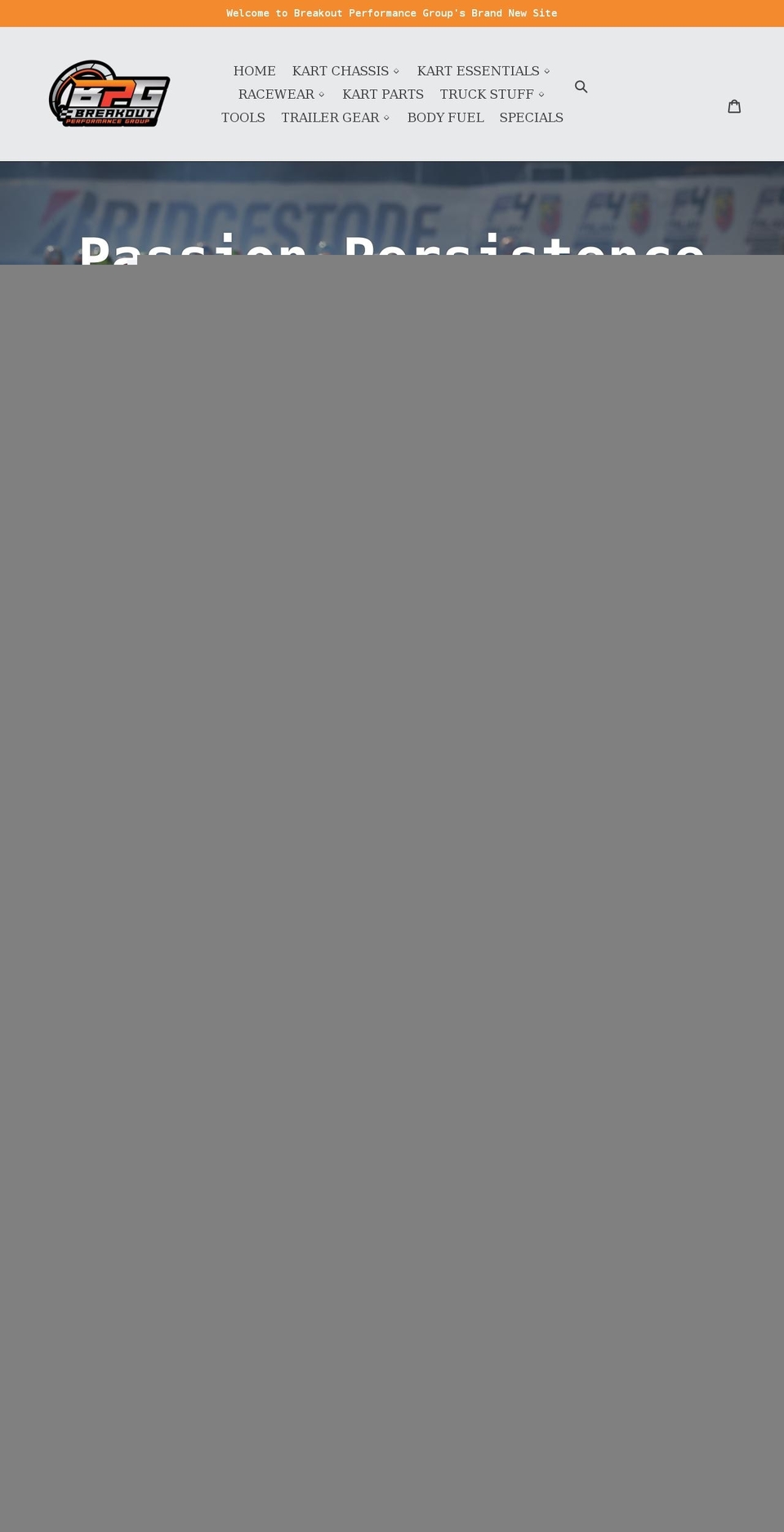 breakoutperformance.ca shopify website screenshot