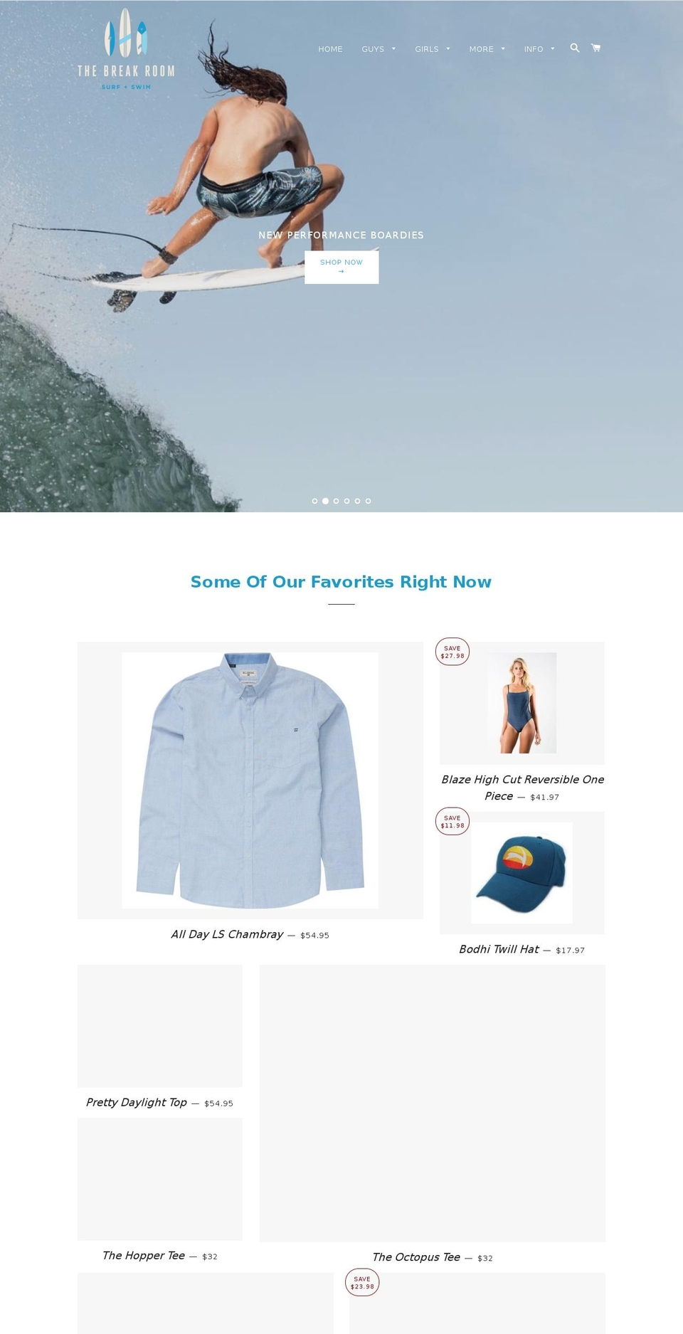 breakroomclothing.com — Shopify storefront screenshot