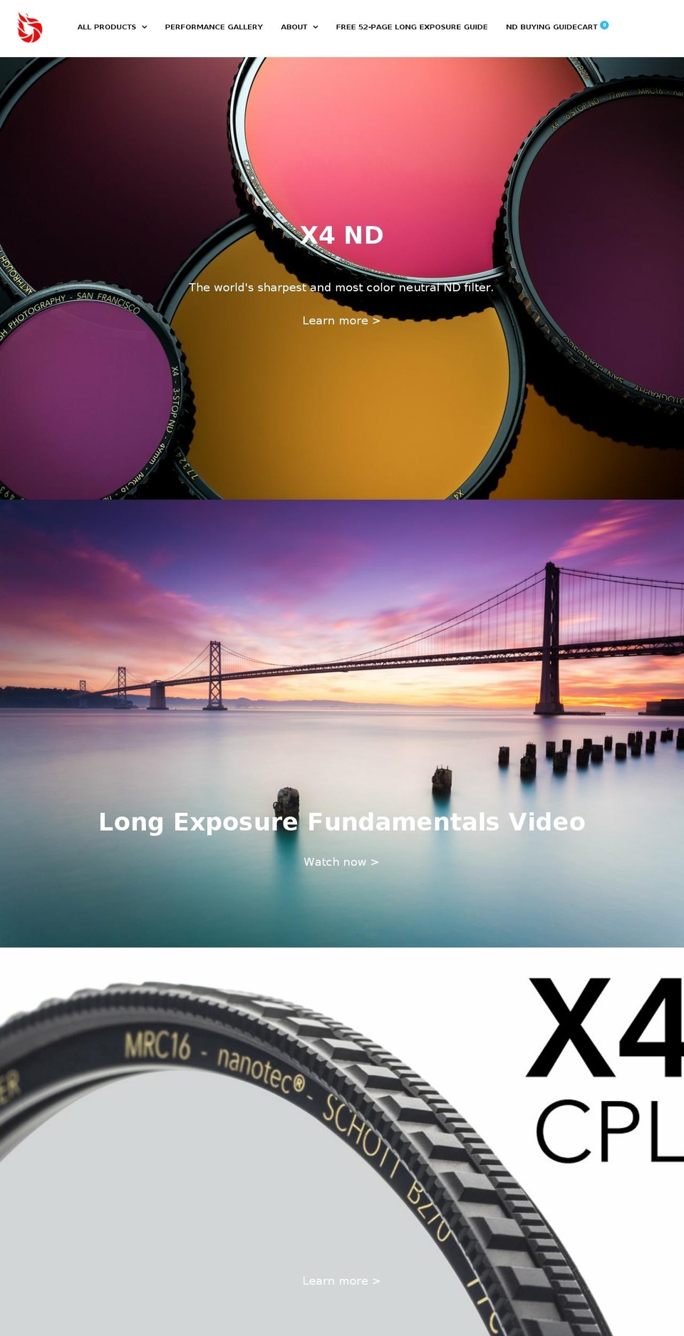 breakthroughphotography.com — Shopify storefront screenshot