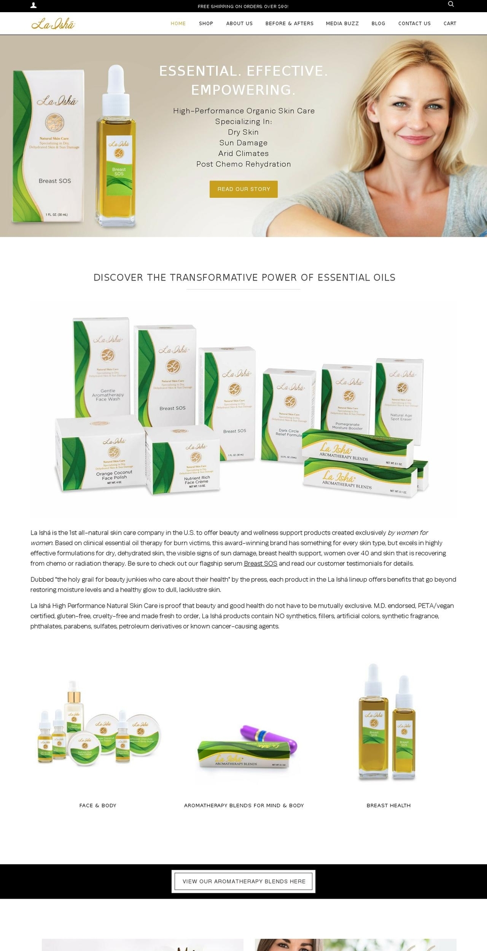 breast-sos.com shopify website screenshot