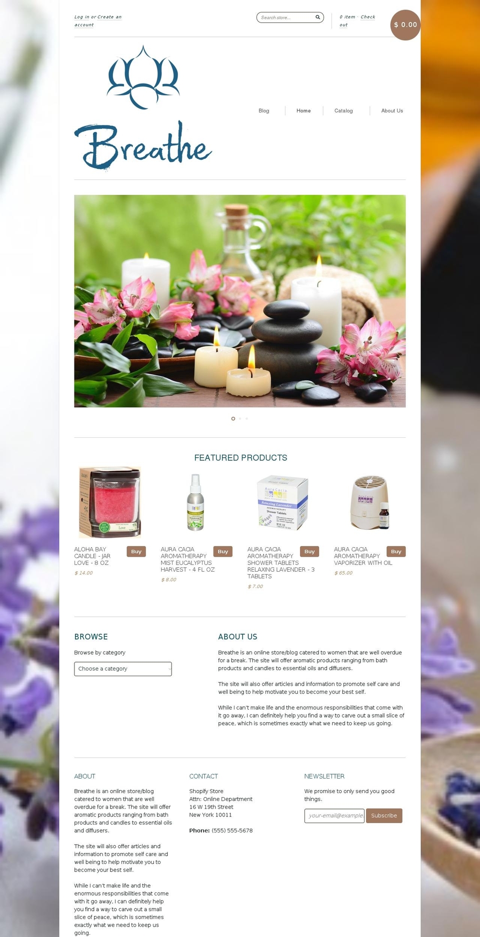 breathingisfundamental.com shopify website screenshot