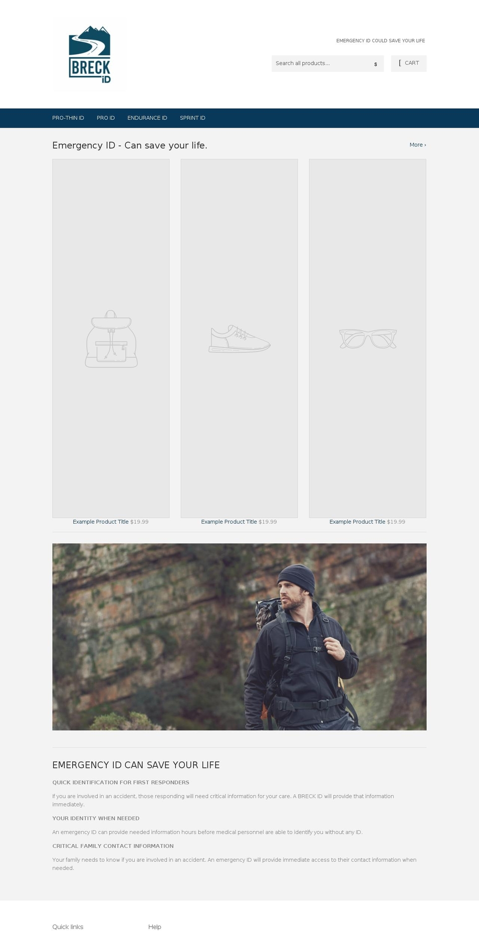 breckid-com.myshopify.com shopify website screenshot