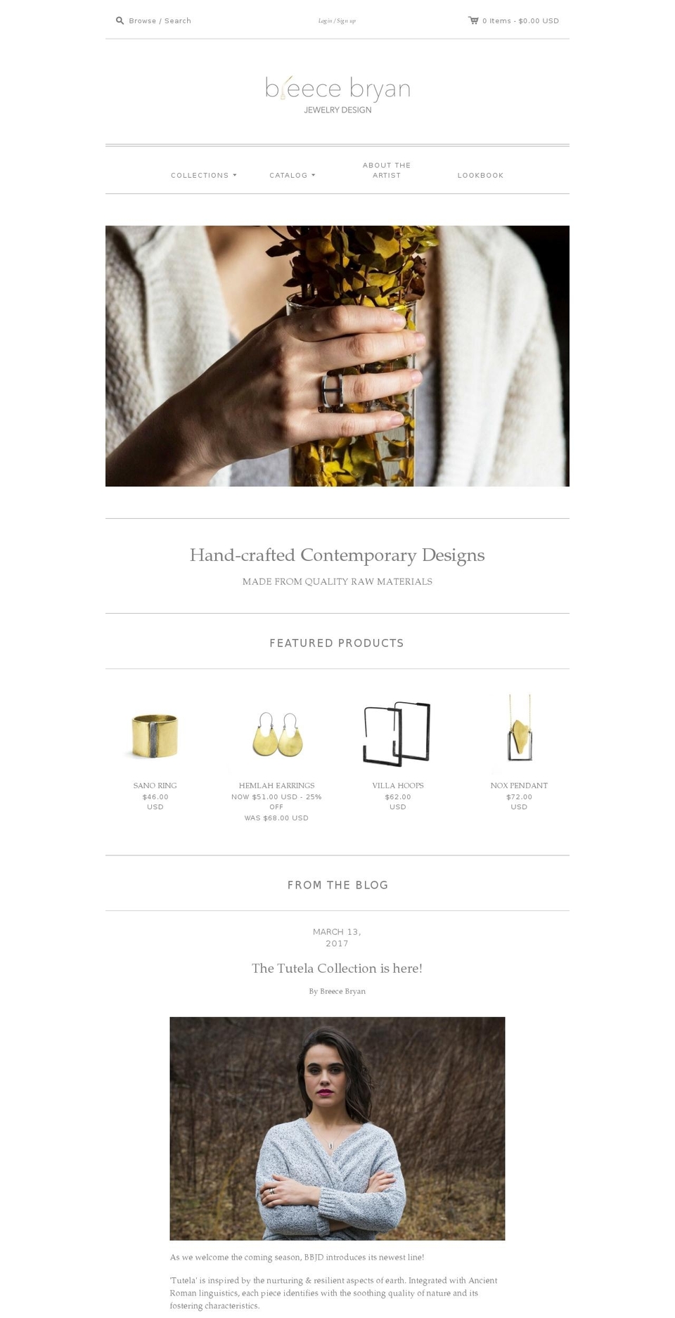 breecebryan.com shopify website screenshot