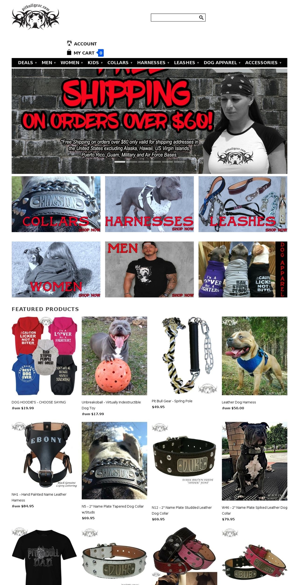 Pit-bull-gear - HC - 1 Dec '16 Shopify theme site example breedgear.com