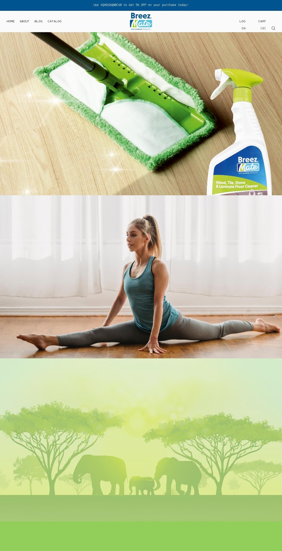 breezmate.com shopify website screenshot