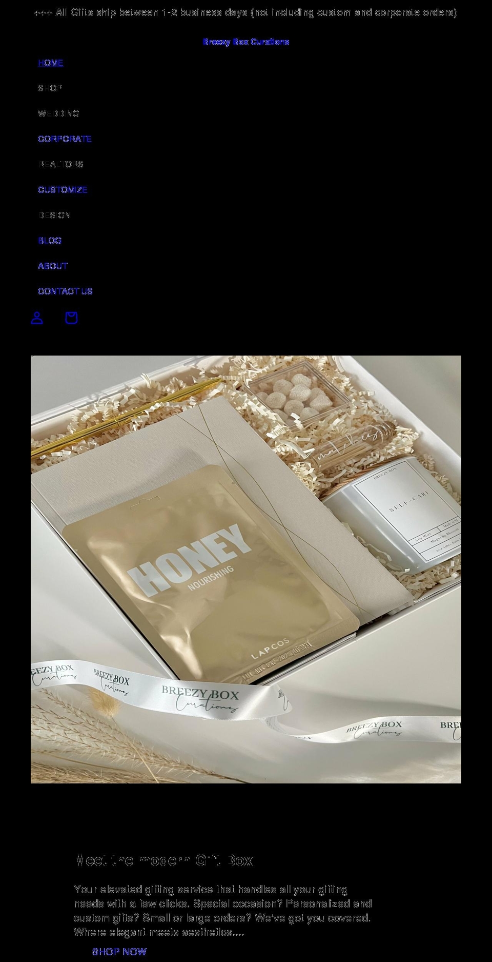 breezybox.com shopify website screenshot