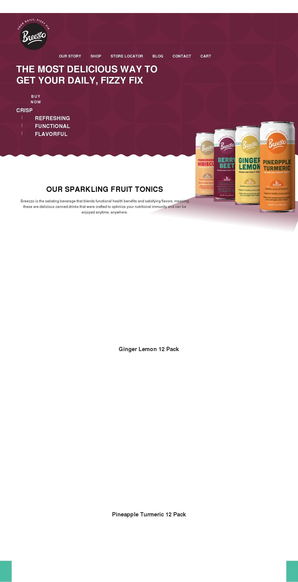 breezzo.com shopify website screenshot