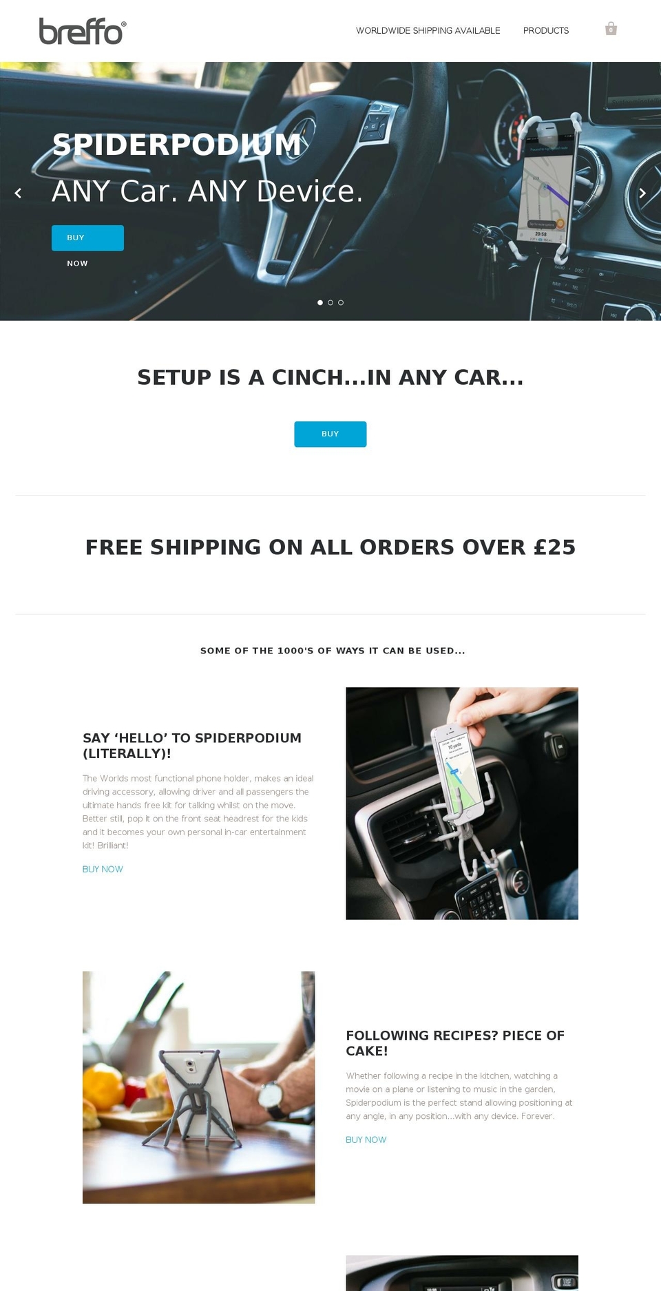 breffo-newstartup Shopify theme site example breffo.co.nz