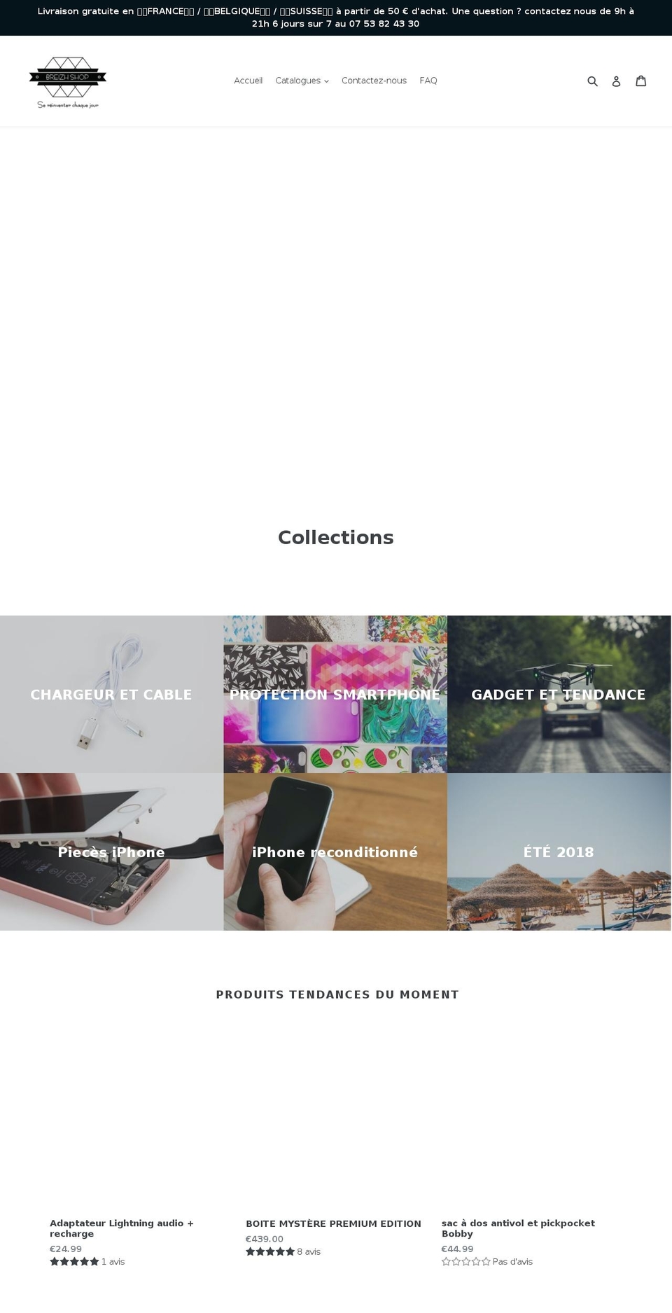 breizh-shop.com — Shopify storefront screenshot