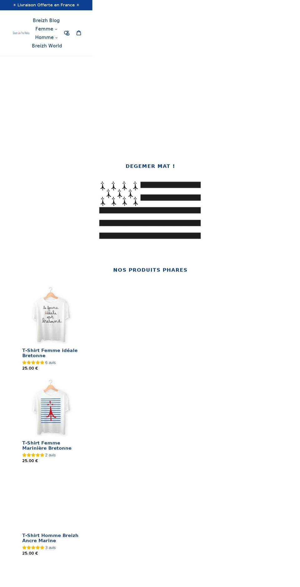 breizhintheworld.com shopify website screenshot