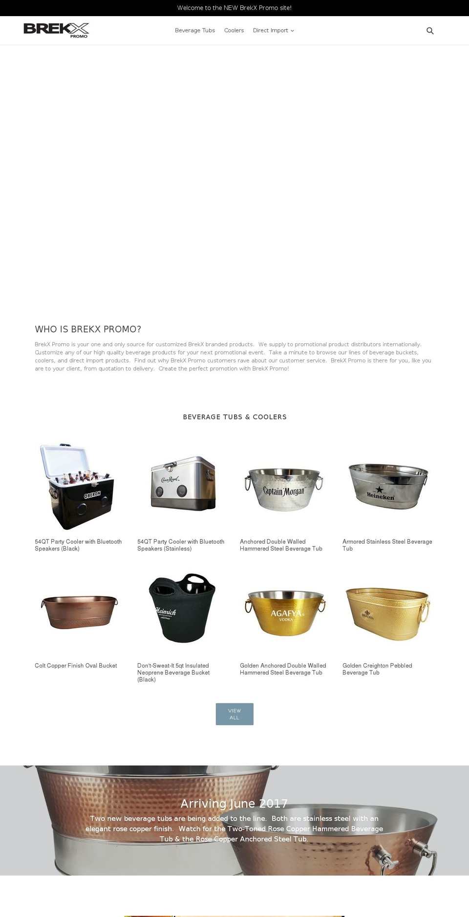 brekxpromo.com shopify website screenshot