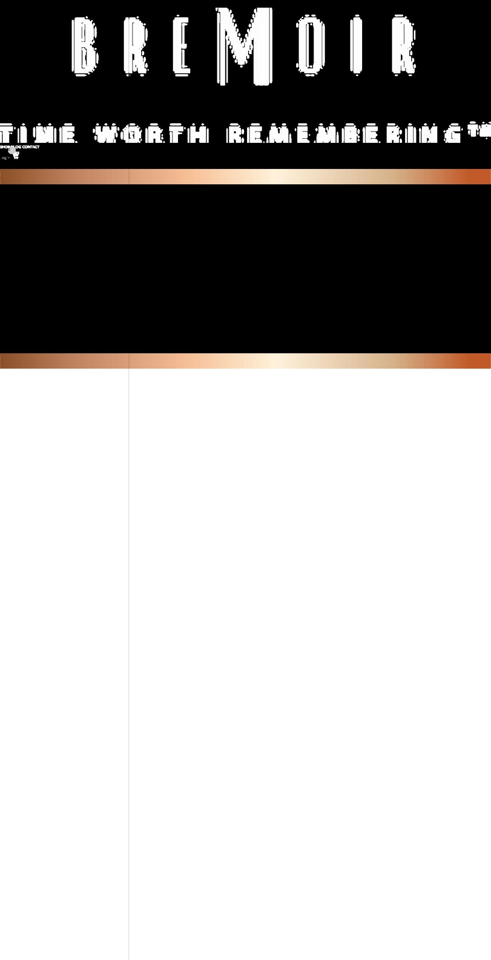 bremoir.com shopify website screenshot
