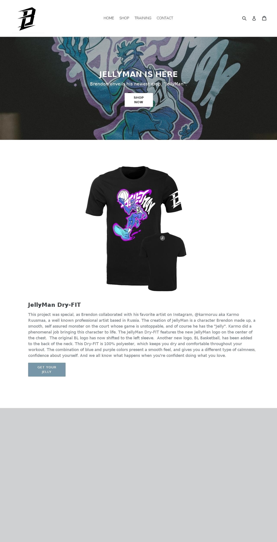 brendonlavender.com — Shopify storefront screenshot