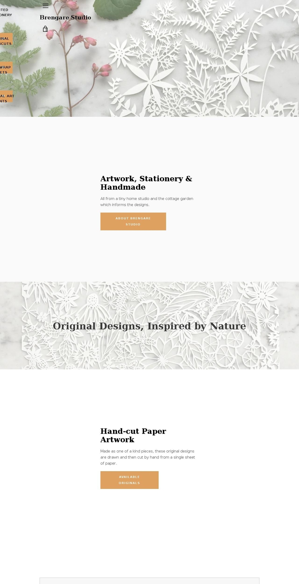 brengarestudio.com shopify website screenshot