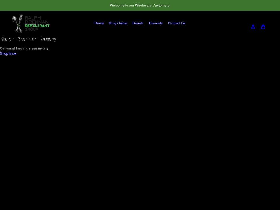 brennanbakery.com shopify website screenshot