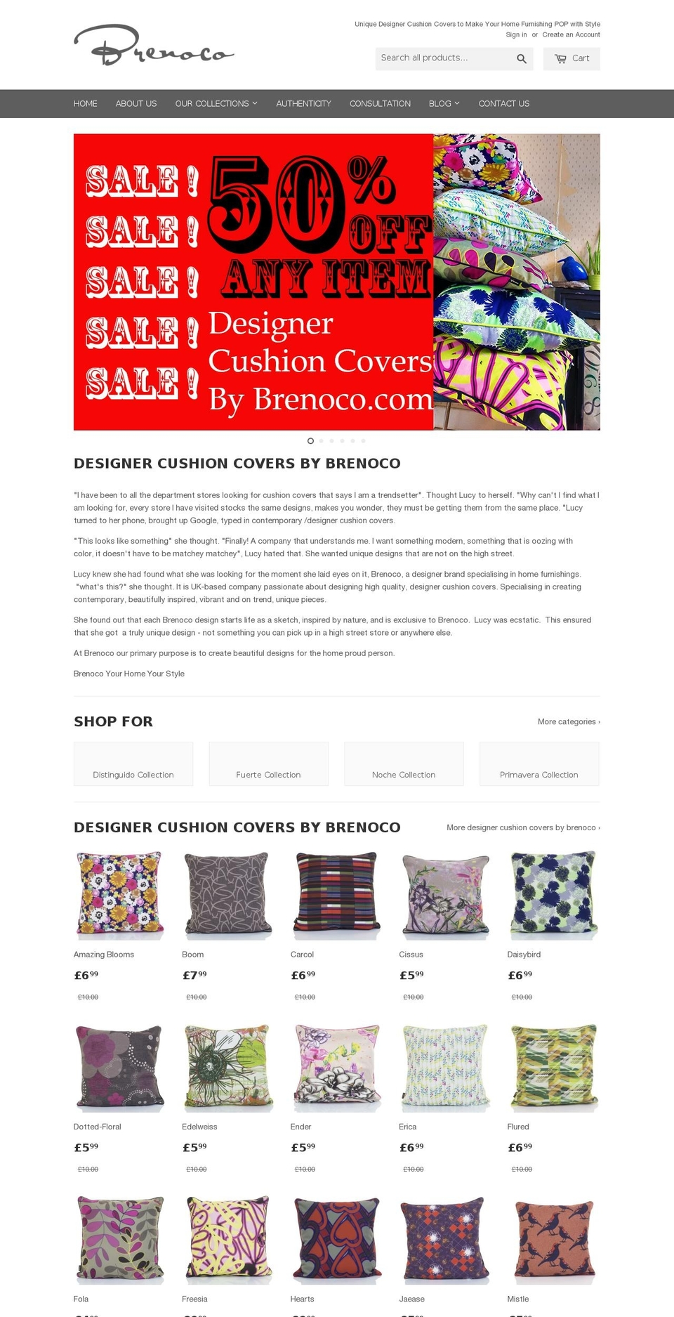 brenoco.com shopify website screenshot