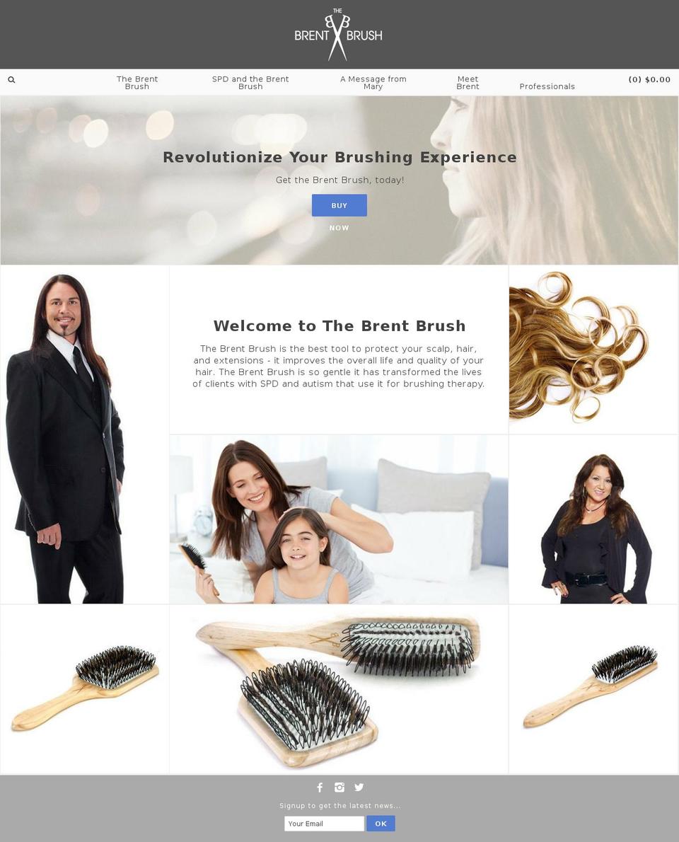 mosaic-1 Shopify theme site example brentbrush.com