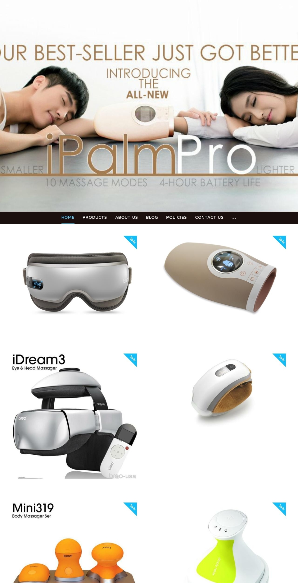 breo-usa.com shopify website screenshot