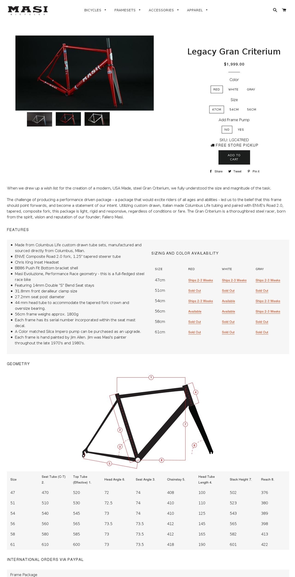 brevmparts.com — Shopify storefront screenshot