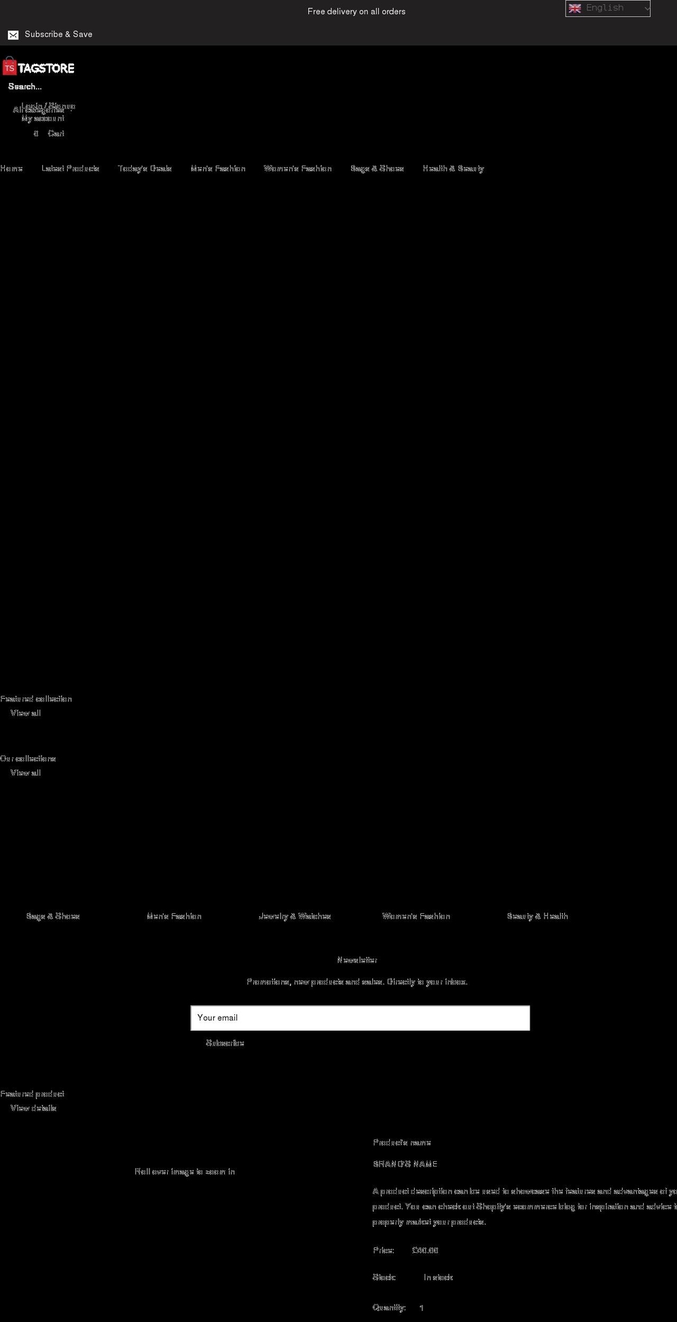 brewingtoncloth.com shopify website screenshot