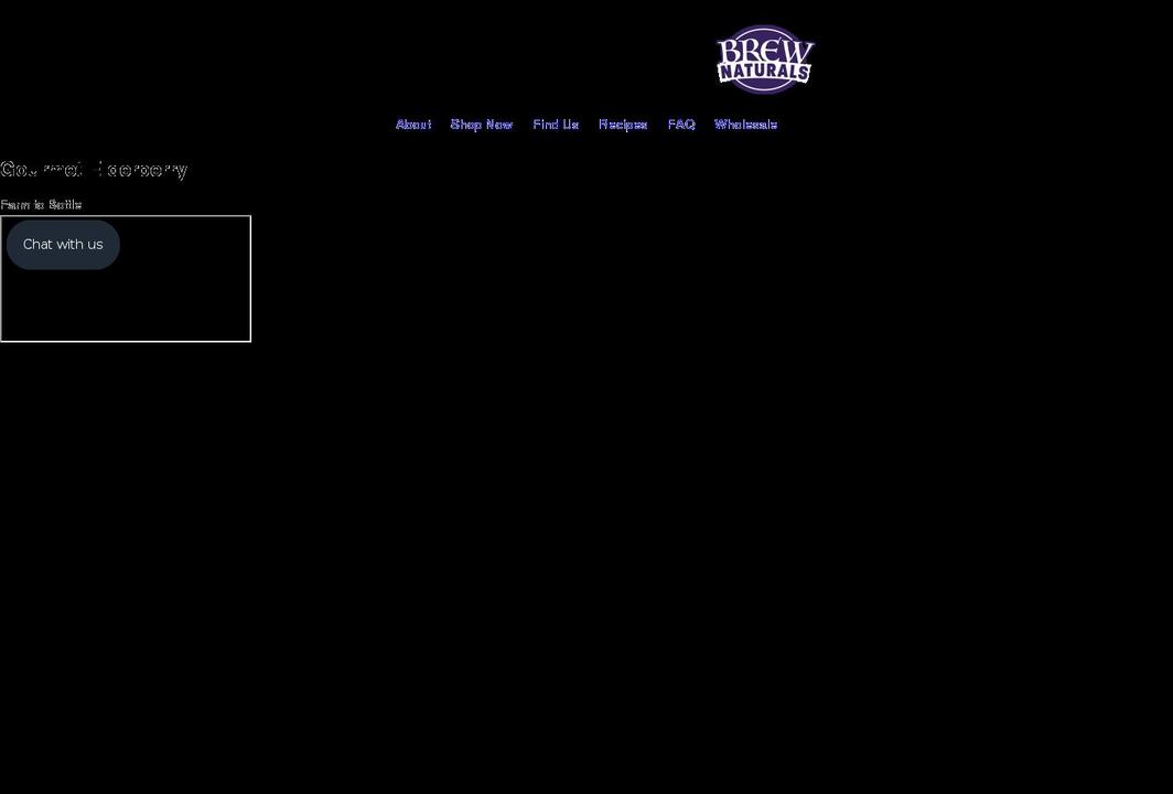 brewnaturals.com shopify website screenshot