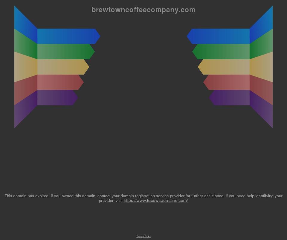 brewtowncoffeecompany.com — Shopify storefront screenshot