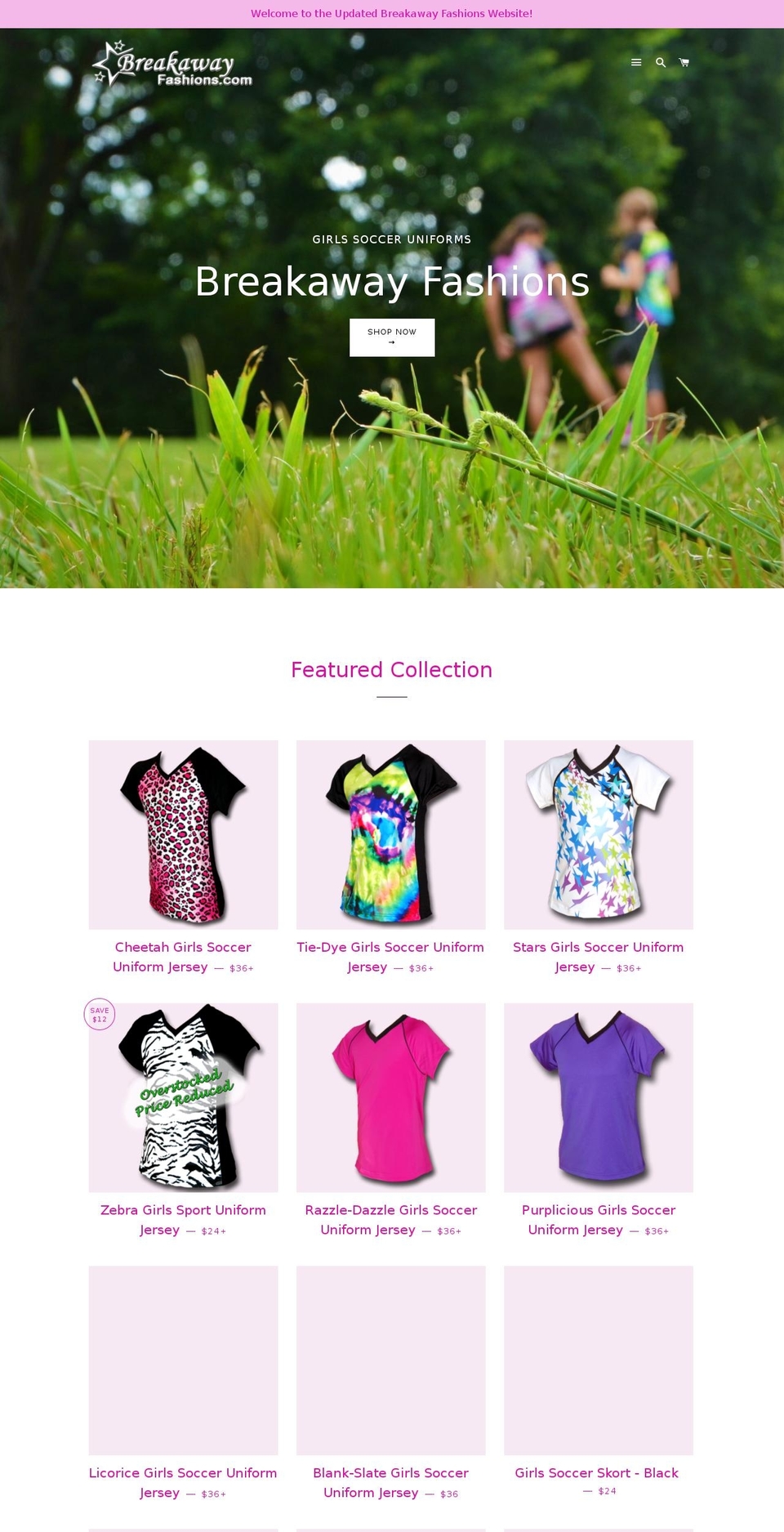 brfa.me shopify website screenshot