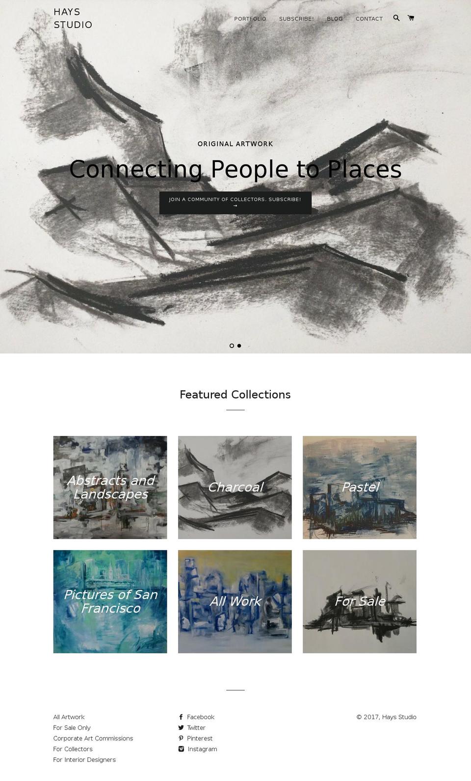 brianmhays.com shopify website screenshot