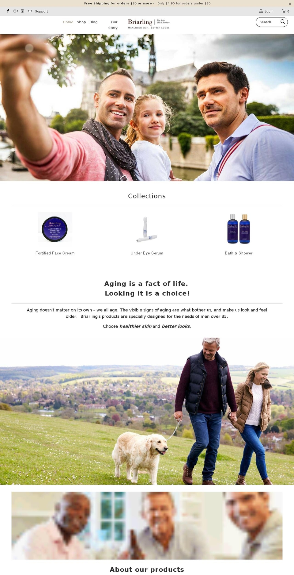 briarling.com — Shopify storefront screenshot
