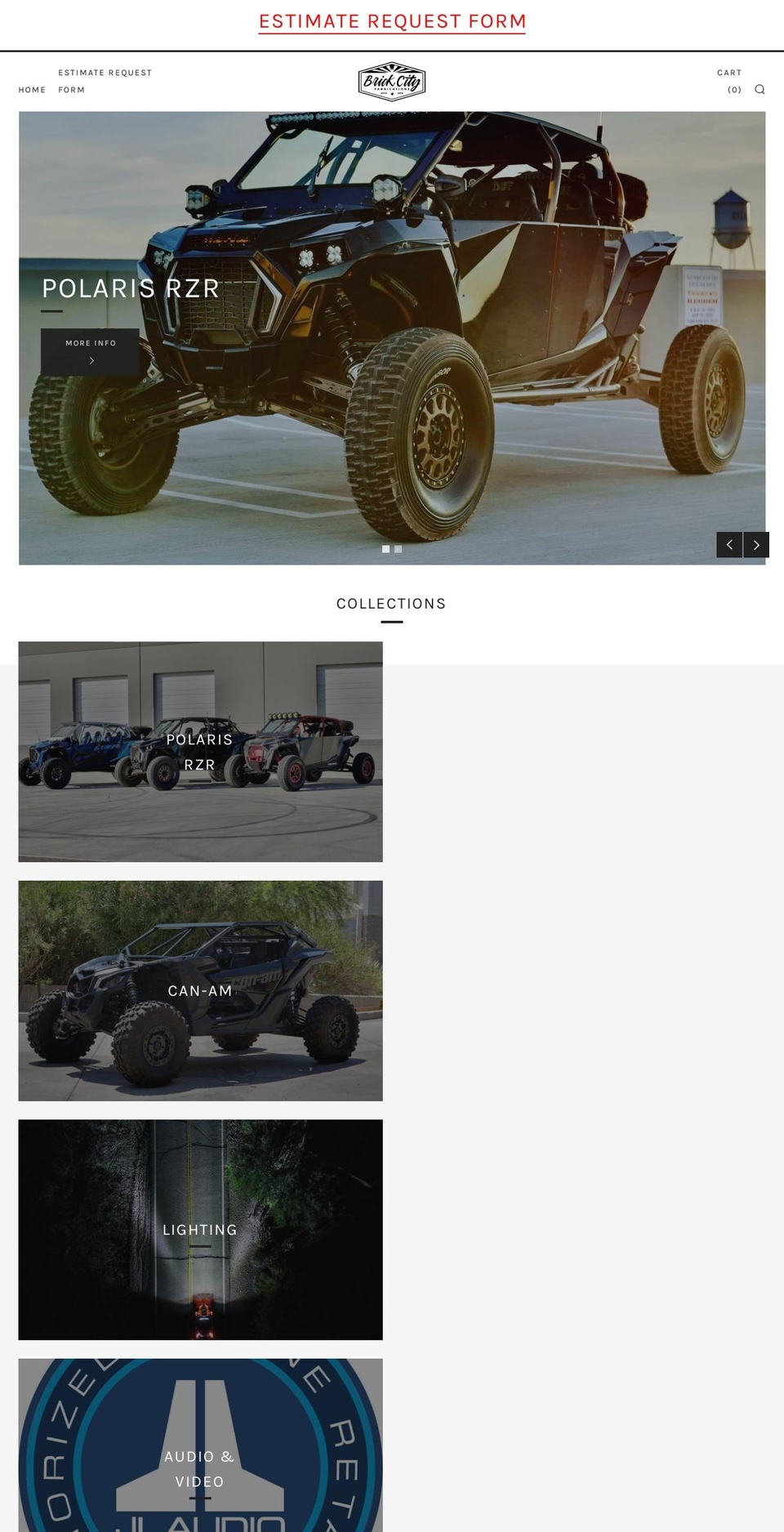 brickcityfab-az.com — Shopify storefront screenshot