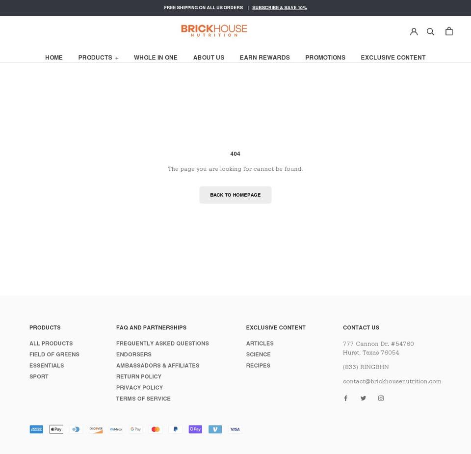 Duplicate ksc4130 Shopify theme site example brickhousebrad.com