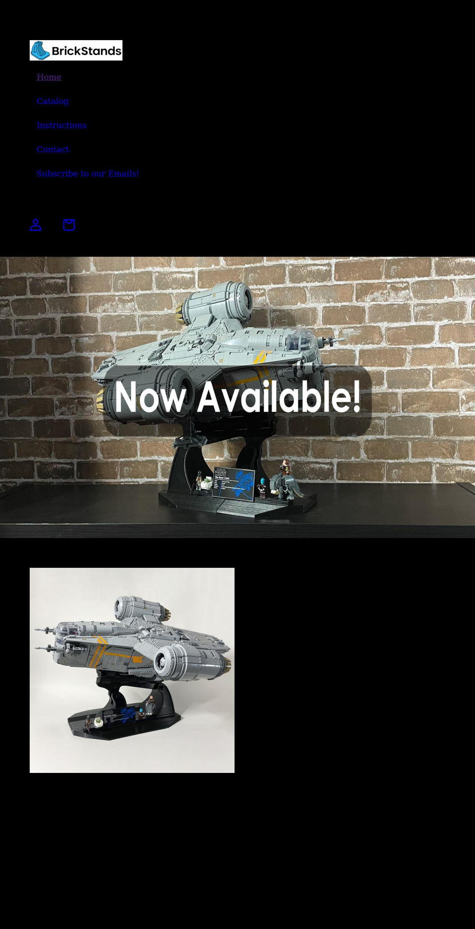 brickstands.com shopify website screenshot