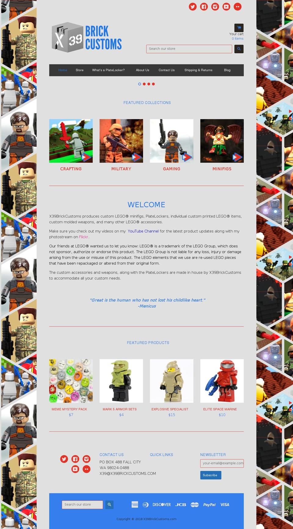 bricktactical.com shopify website screenshot