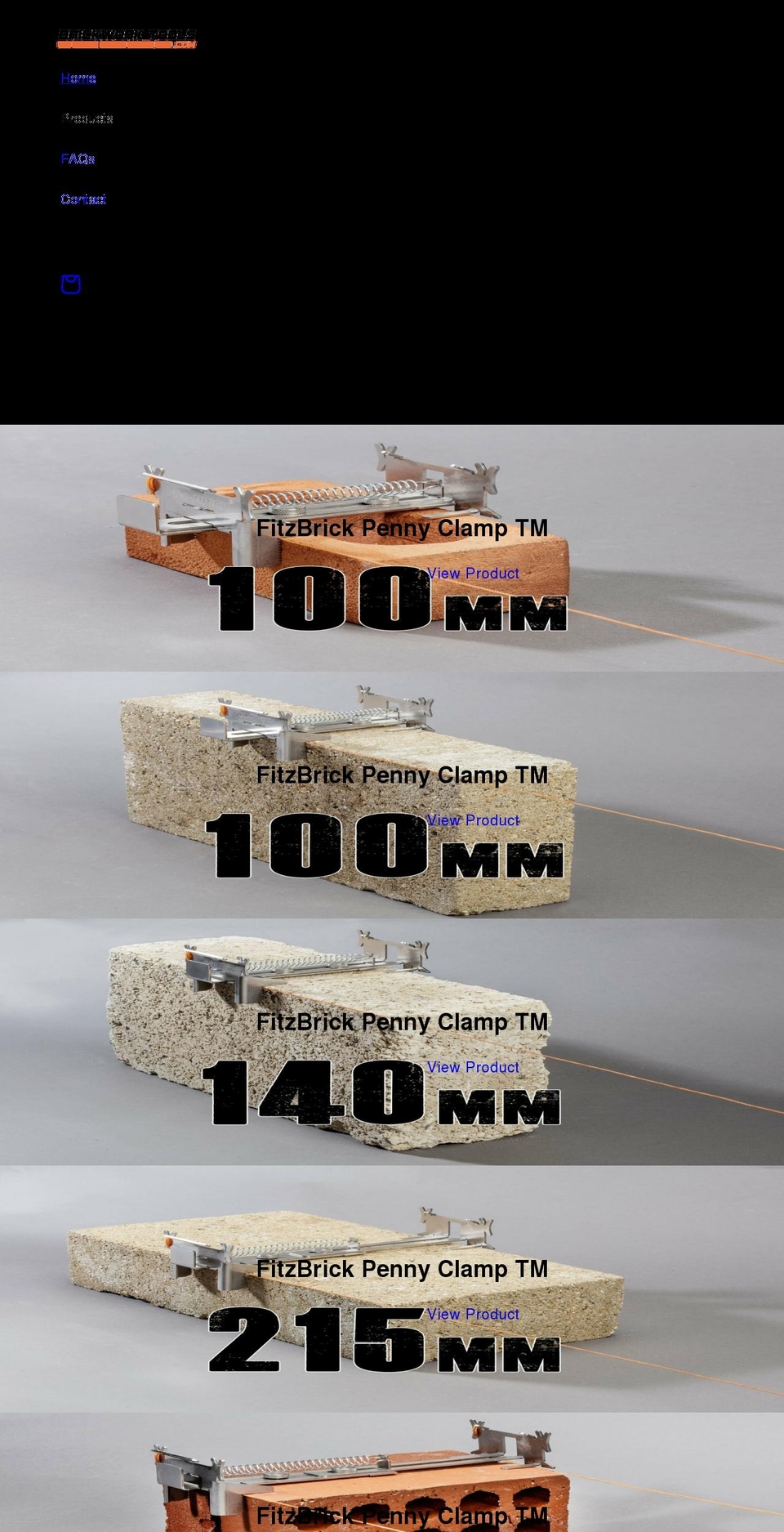 brickworktools.com shopify website screenshot