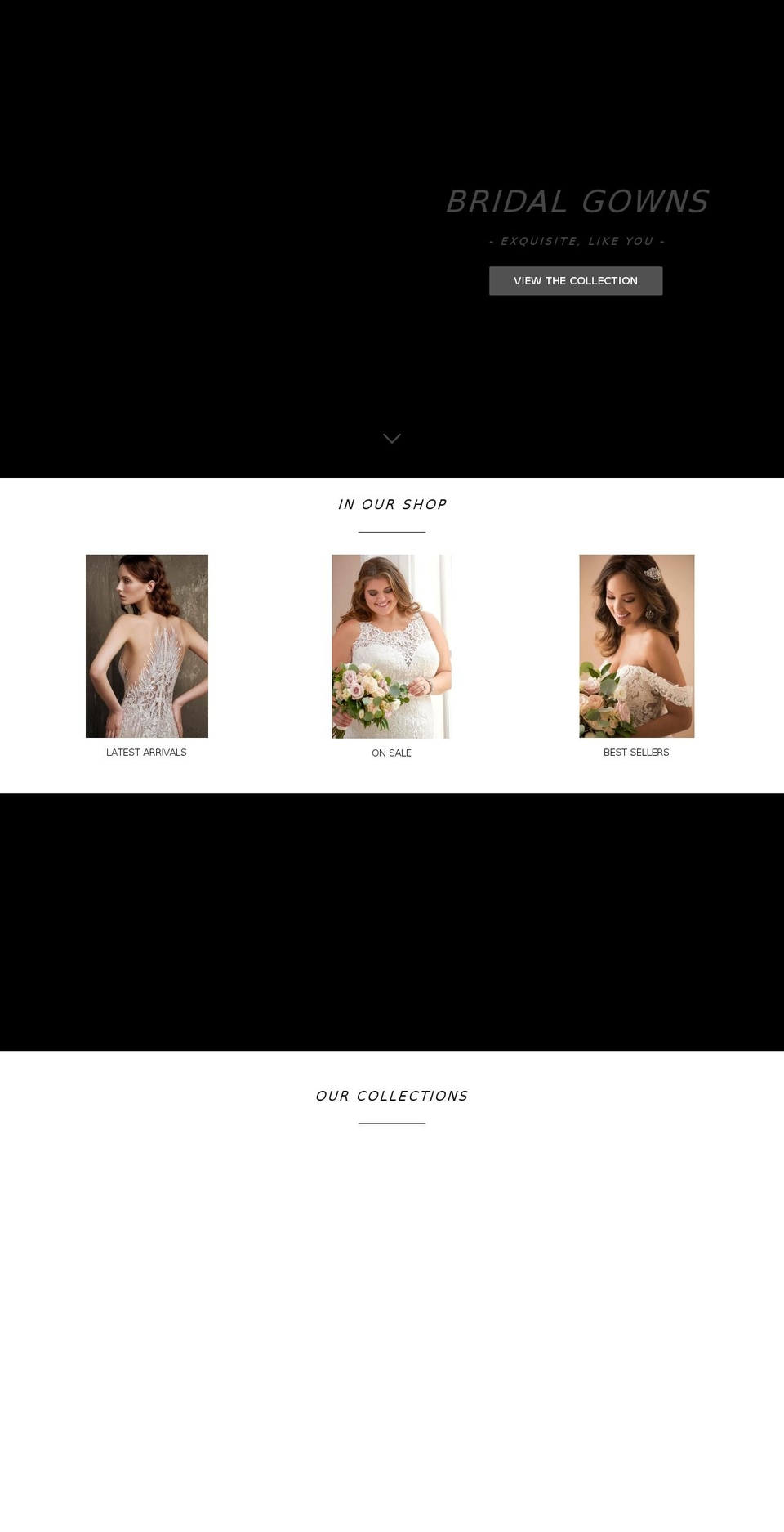 bridalbrilliance.co.nz shopify website screenshot