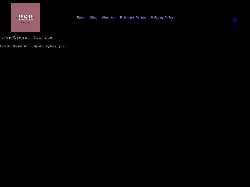 bride-speak-boutique.shop shopify website screenshot