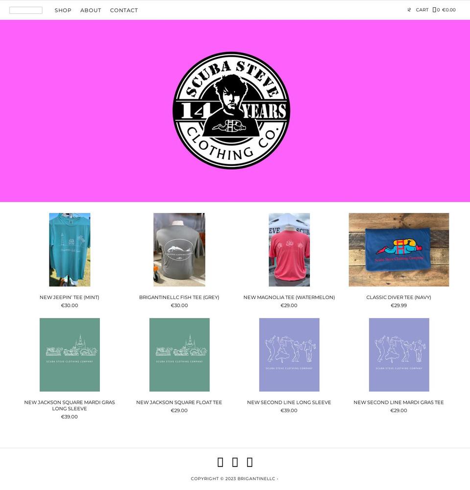 brigantinellc.com shopify website screenshot