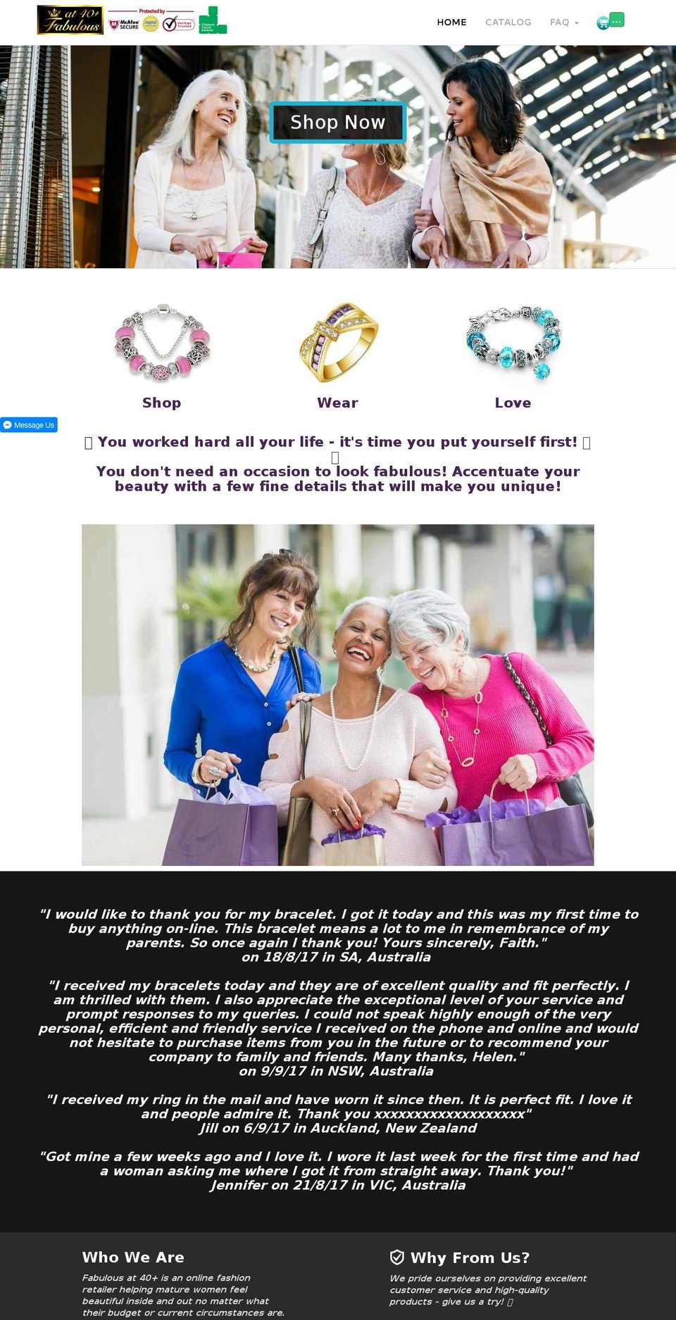 brightandtrendy.com — Shopify storefront screenshot