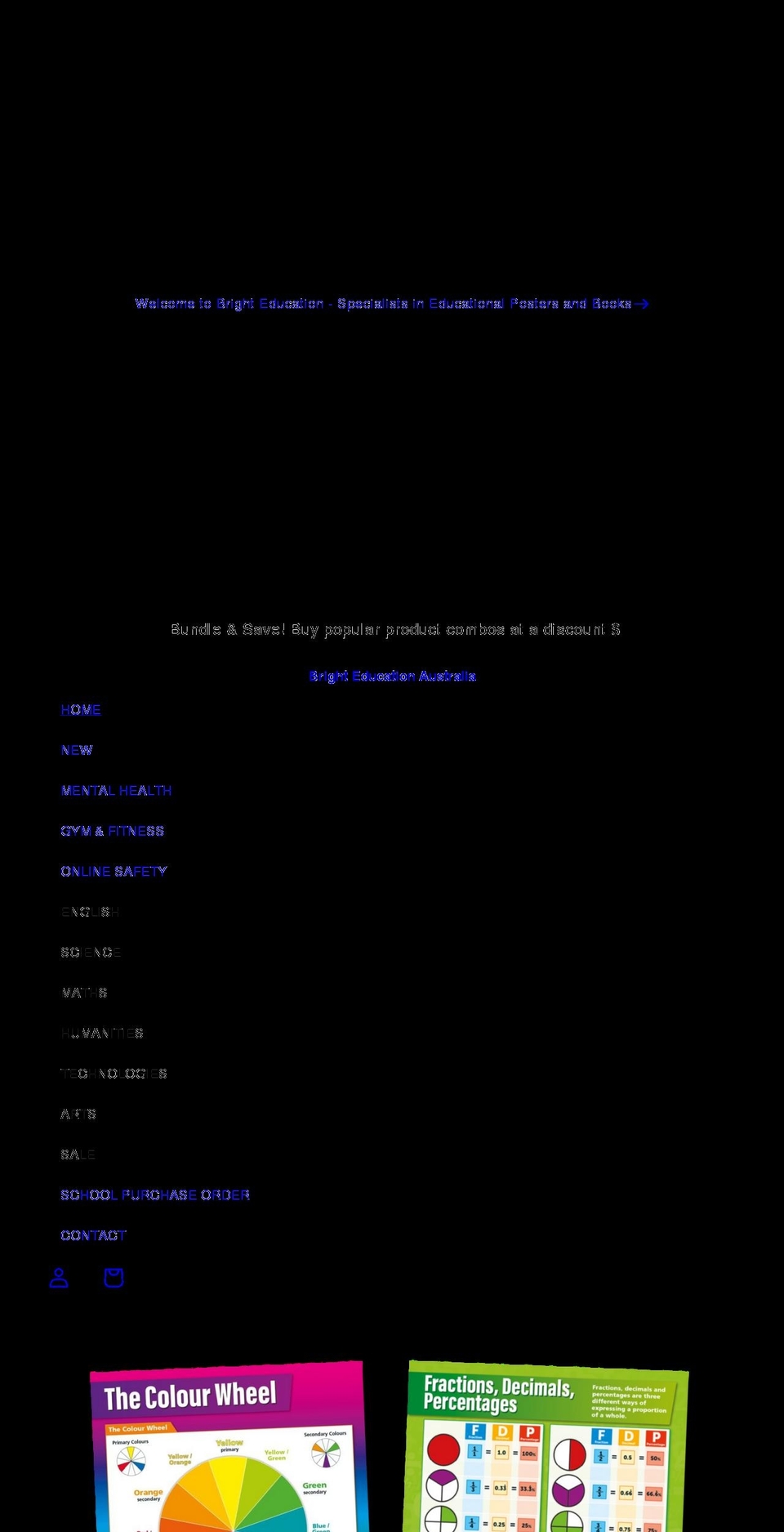 brighteducation.com.au shopify website screenshot