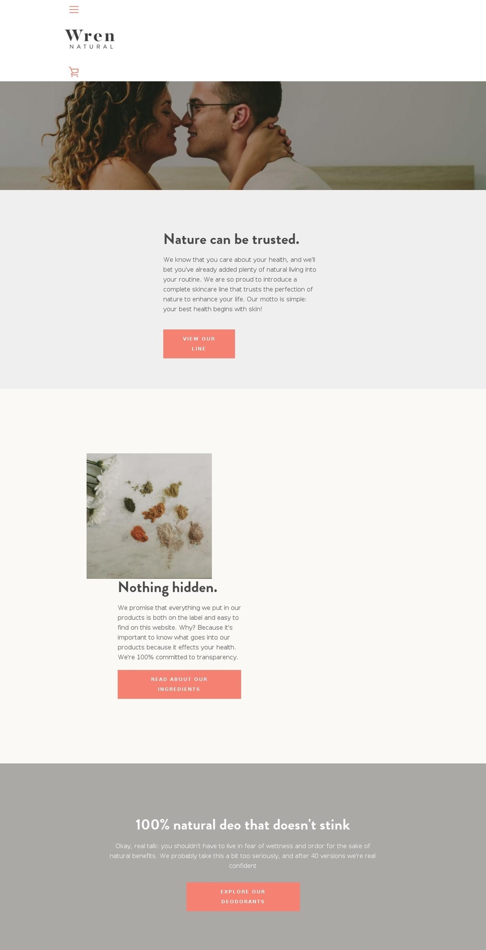 brighteyedbeauty.net shopify website screenshot