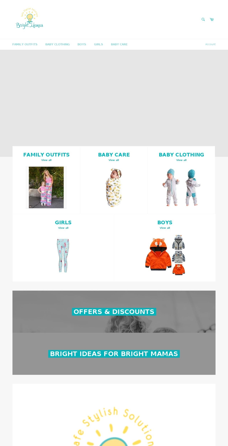 brightmamas.com — Shopify storefront screenshot