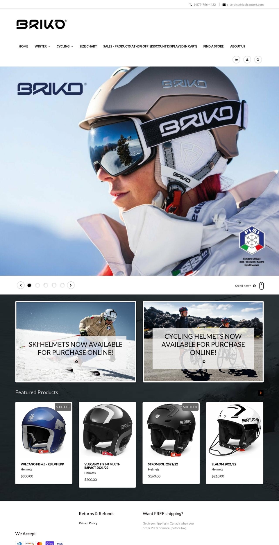 briko.ca shopify website screenshot