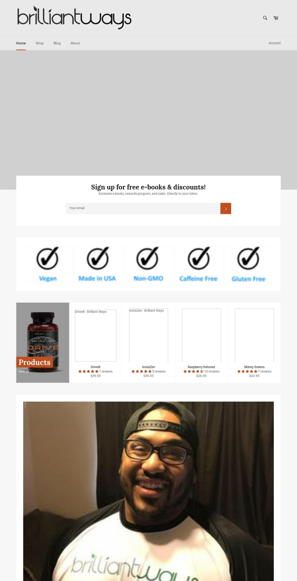 brilliant-ways.myshopify.com shopify website screenshot