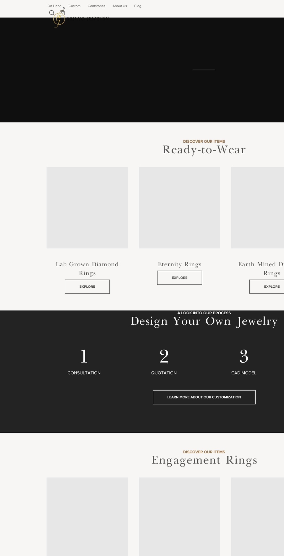 brilyojewelry.com shopify website screenshot