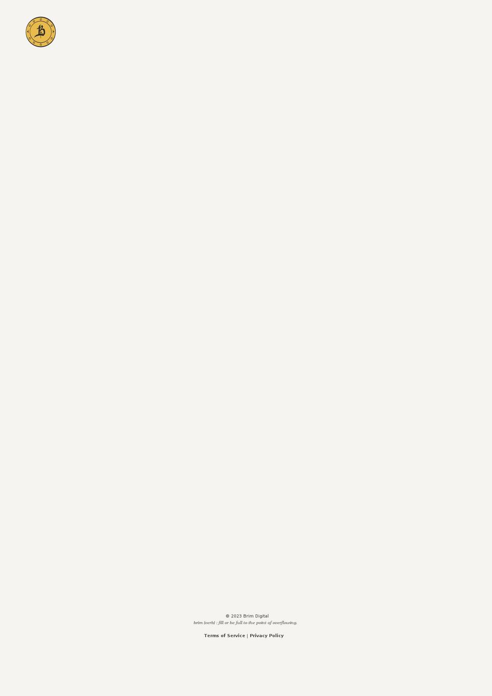 brimdigital.com shopify website screenshot