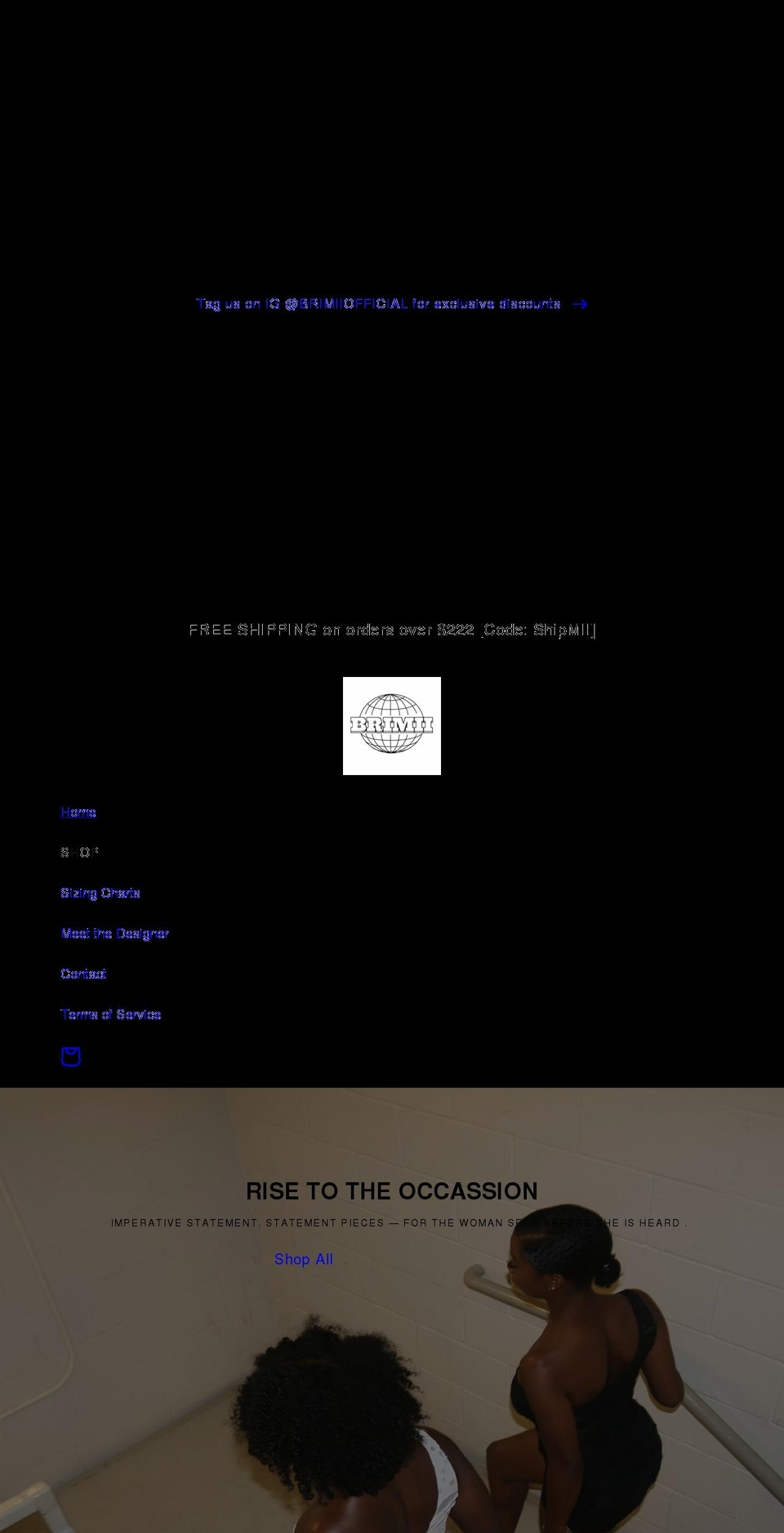 brimii.com shopify website screenshot
