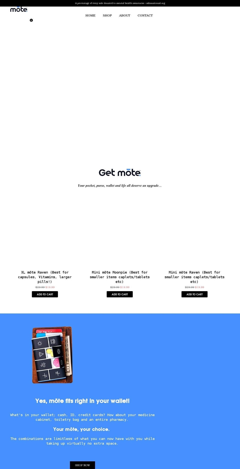 bringmote.com shopify website screenshot