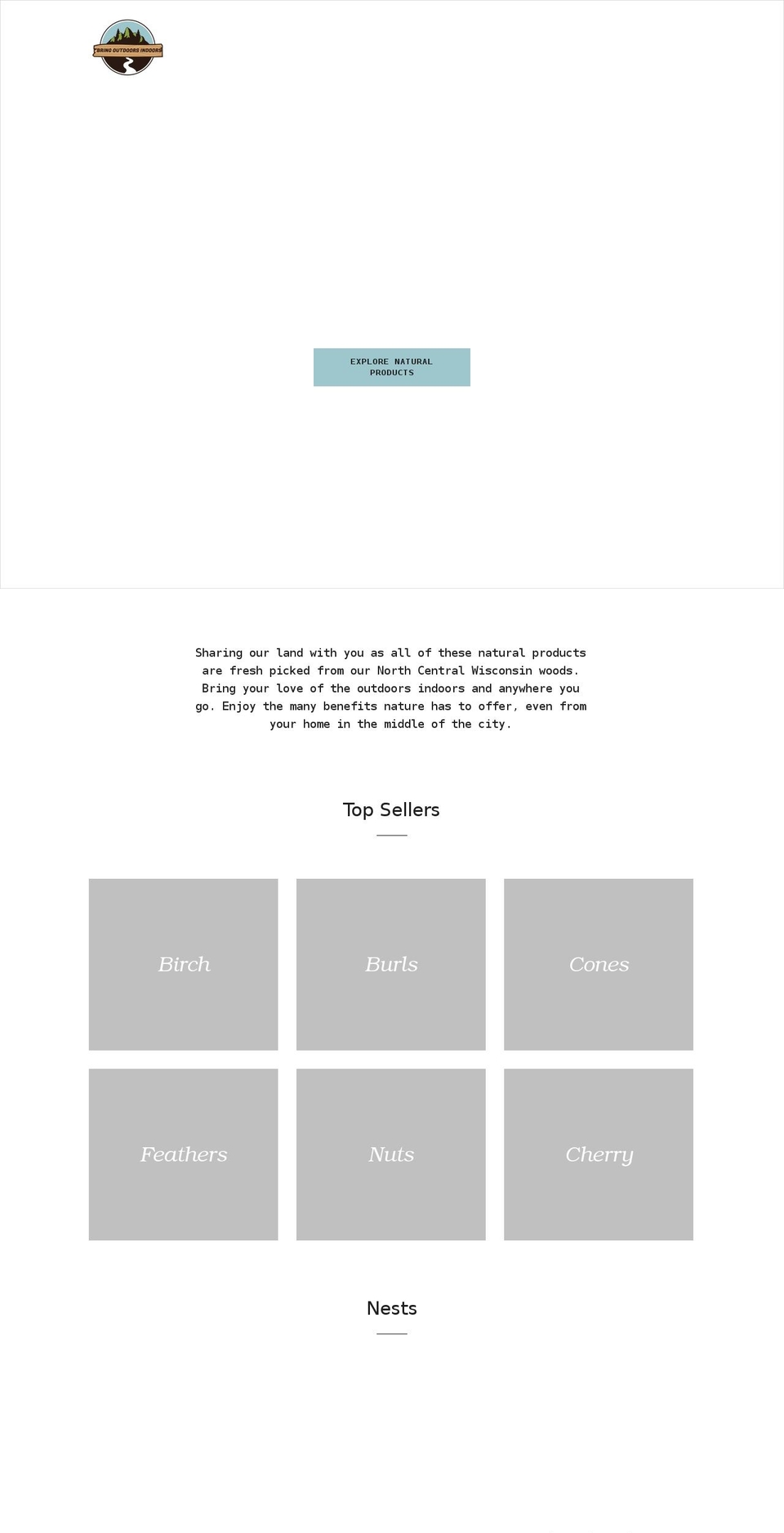 bringoutdoorsindoors.com shopify website screenshot