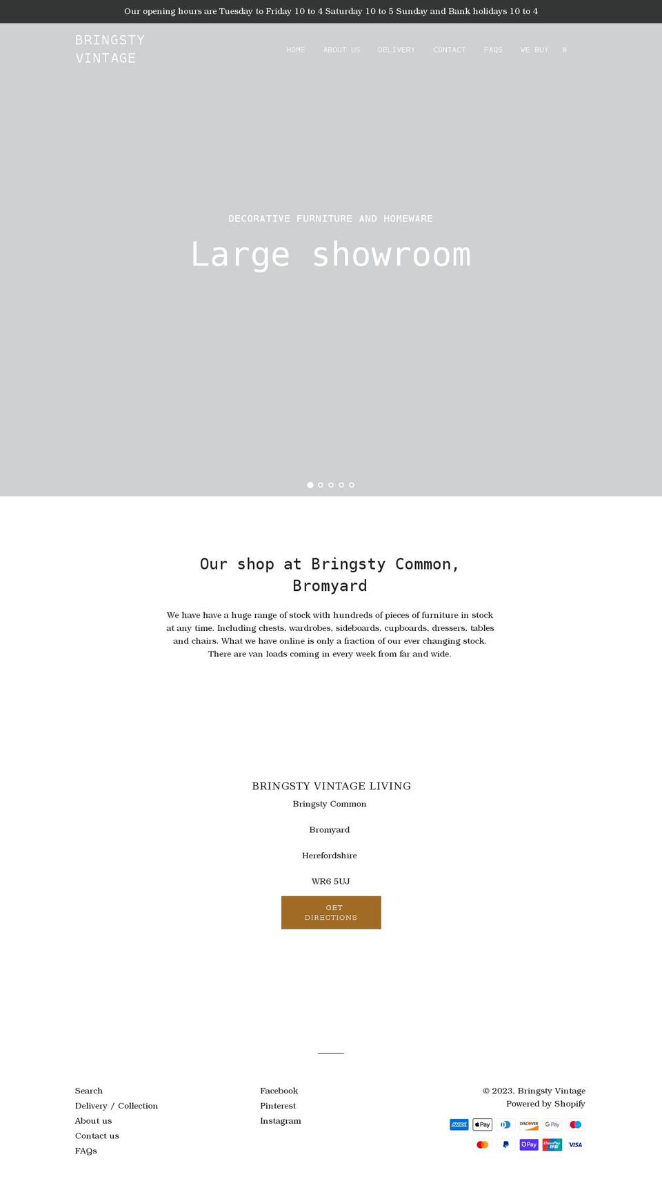 bringsty.com shopify website screenshot