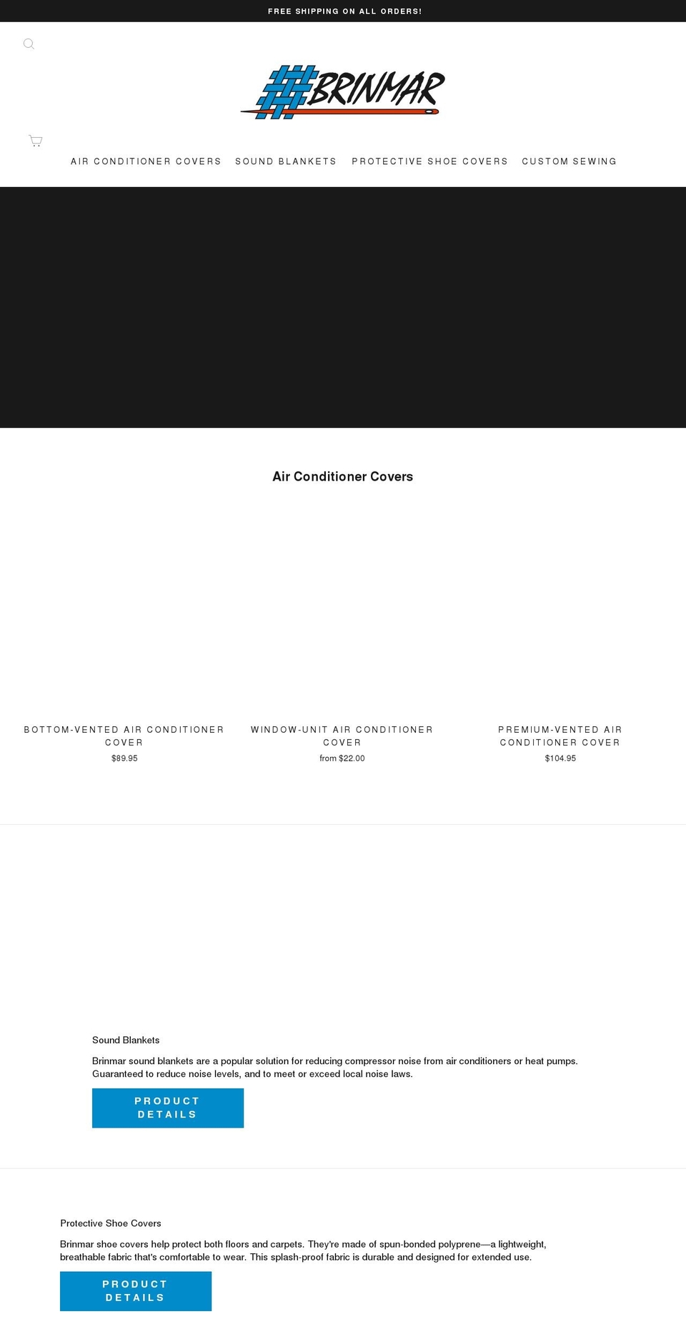 brinmar.ca shopify website screenshot